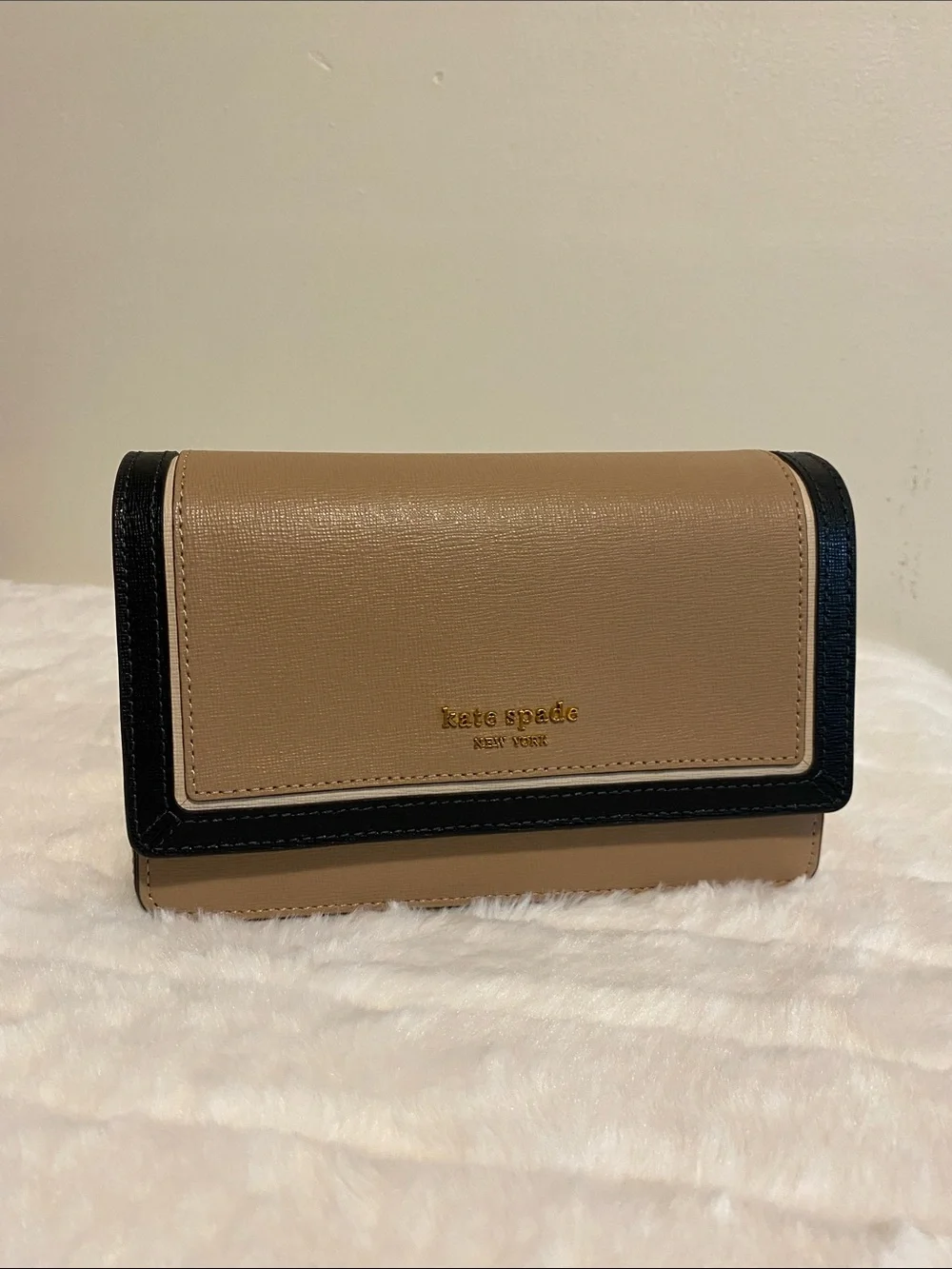 Kate Spade New York Morgan Colorblock Flap Chain Wallet